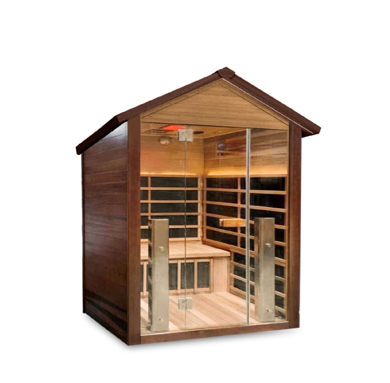 Nordic Nature Outdoor 2 Person Full Spectrum Infrared Sauna (Cedar)